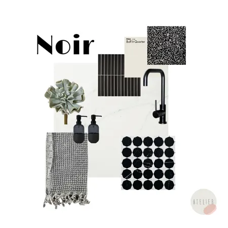 NOIR Interior Design Mood Board by ATELIER INTERIOR DESIGN STUDIO on Style Sourcebook