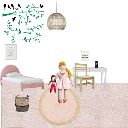 Ava's room. Interior Design Mood Board by Hannahs Interiors on Style Sourcebook