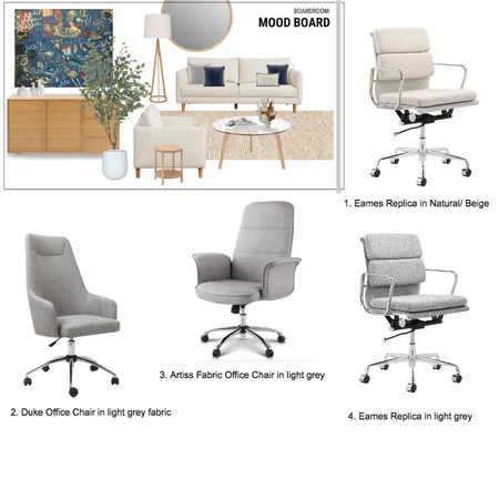 Boardroom Office Chairs Interior Design Mood Board by smuk.propertystyling on Style Sourcebook