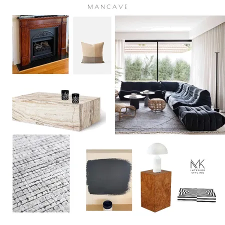 M a n c a v e Interior Design Mood Board by Mkinteriorstyling@gmail.com on Style Sourcebook