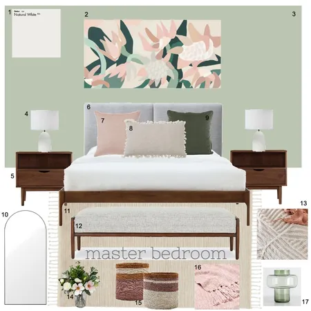 Master bedroom Interior Design Mood Board by Mood Indigo Styling on Style Sourcebook
