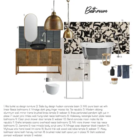 bathroom mod 10 Interior Design Mood Board by lals on Style Sourcebook