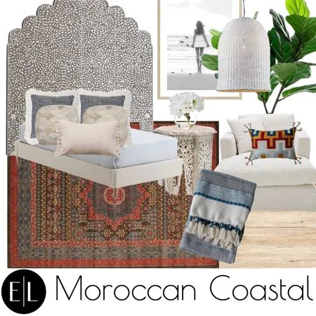 Moroccan Costal Interior Design Mood Board by E.LUX Design on Style Sourcebook