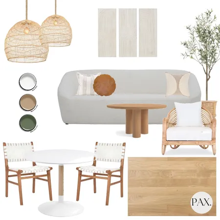 Brasserie Le Miroir Lounge Area Interior Design Mood Board by PAX Interior Design on Style Sourcebook