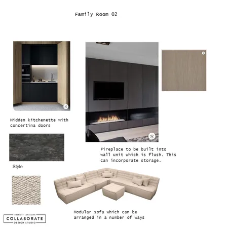 Clifford Family Room 01 Interior Design Mood Board by Jennysaggers on Style Sourcebook