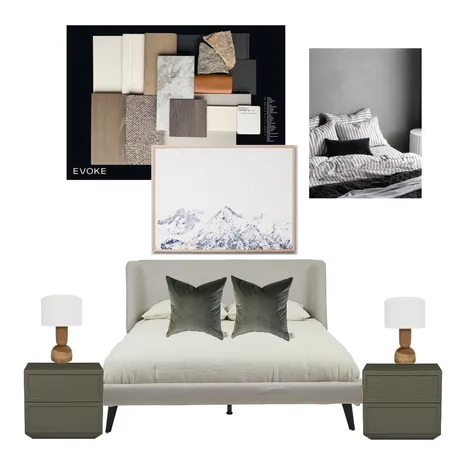 Nick First Floor King Master Bedroom Interior Design Mood Board by KMK Home and Living on Style Sourcebook