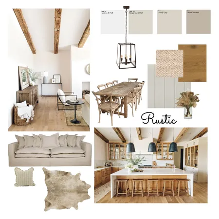 Rustic Interior Design Mood Board by A d e l e on Style Sourcebook