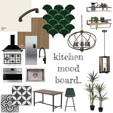 kitchen Interior Design Mood Board by walaa alarfaj on Style Sourcebook