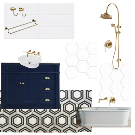 Matt and Michelle BATHROOM UPSTAIRS Interior Design Mood Board by So Sally Said on Style Sourcebook