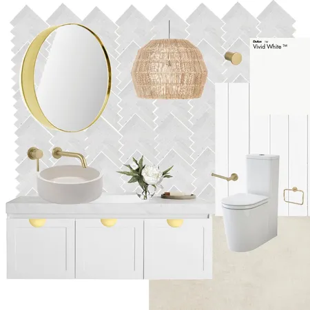 Ground floor Powder room Interior Design Mood Board by Chloe.roberts on Style Sourcebook