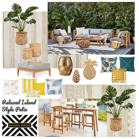 Relaxed island Style patio Interior Design Mood Board by kathleen.jenkinson on Style Sourcebook