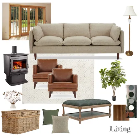 Living Interior Design Mood Board by rlhannah on Style Sourcebook