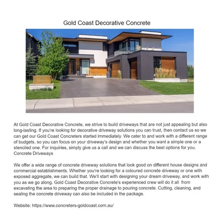 Gold Coast Decorative Concrete Interior Design Mood Board by Gold Coast Decorative Concrete on Style Sourcebook