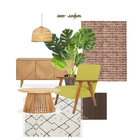 эко-лофт Interior Design Mood Board by Ireena on Style Sourcebook