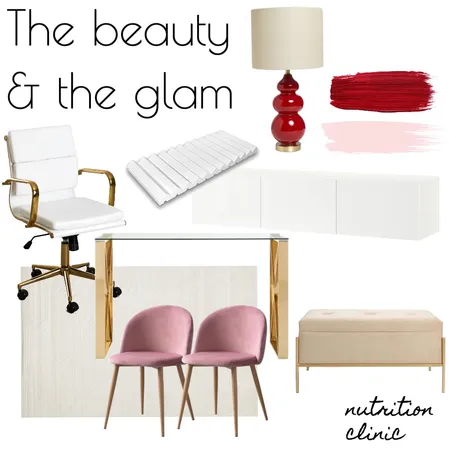 The beauty & the glam - Main Office Interior Design Mood Board by RLInteriors on Style Sourcebook