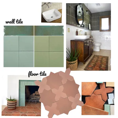 Desert half bath Interior Design Mood Board by ChelseaBuch on Style Sourcebook