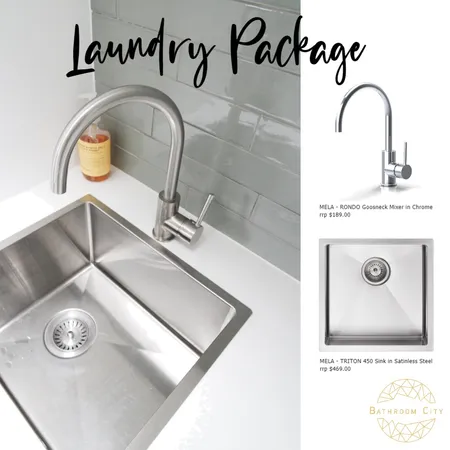 LAUNDRY PACKAGE Interior Design Mood Board by Bathroom City on Style Sourcebook