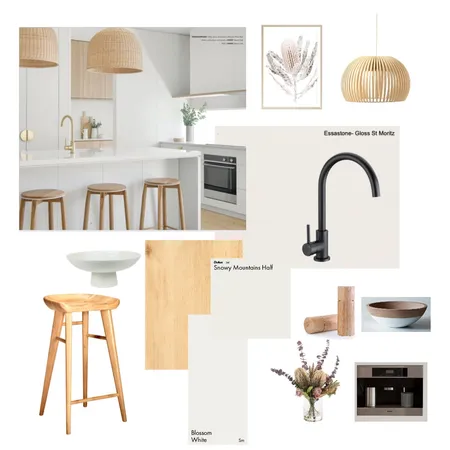 Modern Kitchen Interior Design Mood Board by MB Interiors on Style Sourcebook