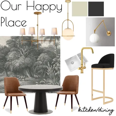 Our Happy Place - Kitchen/Dining V2 Interior Design Mood Board by RLInteriors on Style Sourcebook