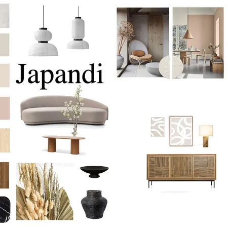 japandi version4 Interior Design Mood Board by dessignr on Style Sourcebook