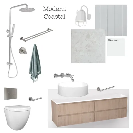 Burrawong Bathroom Interior Design Mood Board by Aime Van Dyck Interiors on Style Sourcebook