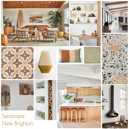 Seascape 1 Interior Design Mood Board by claireoleary on Style Sourcebook