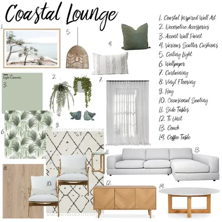 Home Staging & Styling - Coastal Lounge Interior Design Mood Board by mmonica on Style Sourcebook