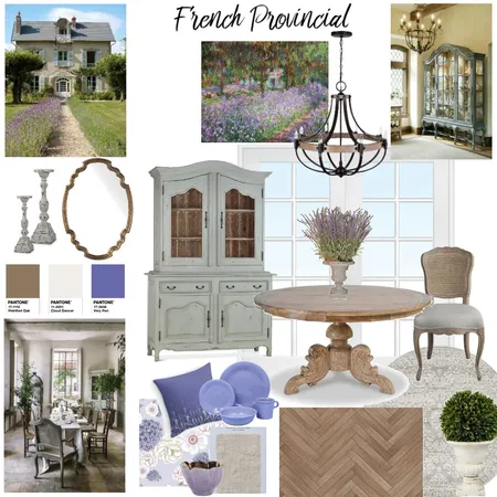 French Provincial dining Interior Design Mood Board by Lucey Lane Interiors on Style Sourcebook
