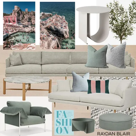 living sage Interior Design Mood Board by RAYDAN BLAIR on Style Sourcebook