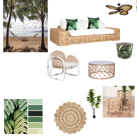 Tropical 1 Interior Design Mood Board by HennigC on Style Sourcebook