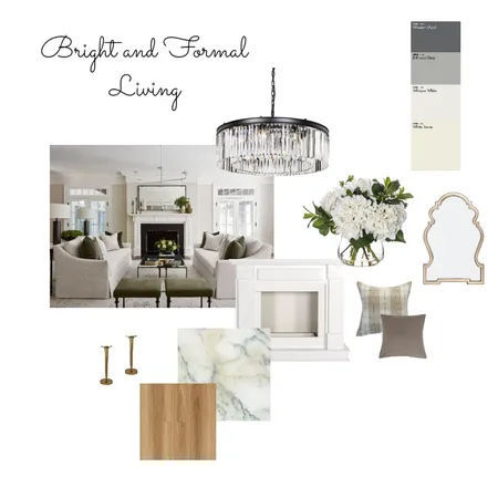 Bright and Formal Living Room Interior Design Mood Board by alexnihmey on Style Sourcebook