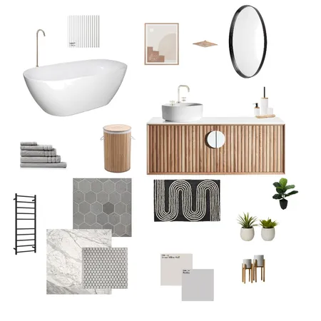 bathroom moodboard Interior Design Mood Board by Amanda Travers on Style Sourcebook