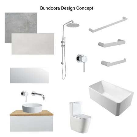 Bundoora Interior Design Mood Board by Hilite Bathrooms on Style Sourcebook