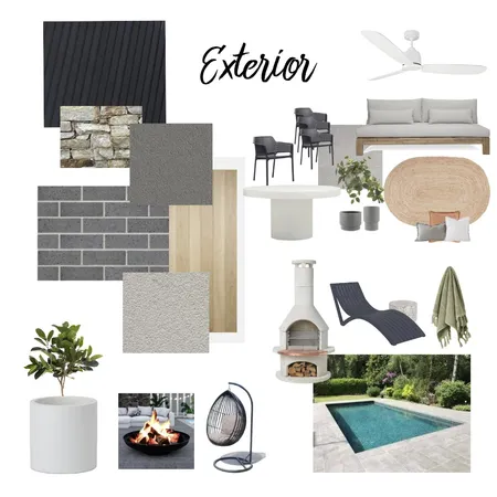 EXTERIOR Interior Design Mood Board by Project Abode on Style Sourcebook