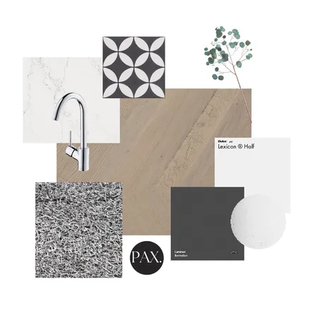 Materials Board Bathroom Interior Design Mood Board by PAX Interior Design on Style Sourcebook