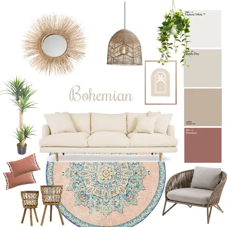 Bohemian Interior Design Mood Board by Fleurhoenderop on Style Sourcebook
