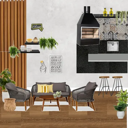 Área Gourmet - Tati & Henrique Interior Design Mood Board by Tamiris on Style Sourcebook