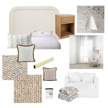 Master Bedroom Interior Design Mood Board by rachelfletcher on Style Sourcebook