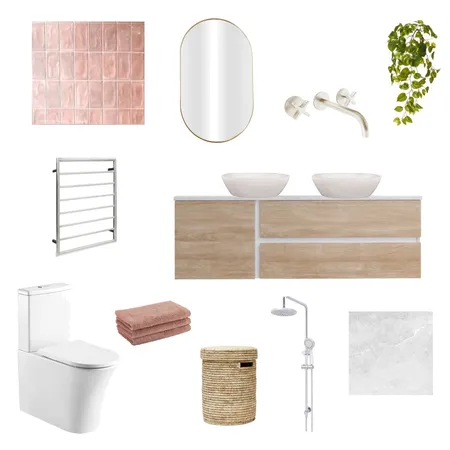 Ensuite Interior Design Mood Board by Styled By Leigh on Style Sourcebook