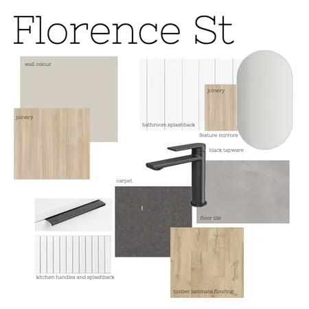 Florence St Interior Design Mood Board by Boutique Yellow Interior Decoration & Design on Style Sourcebook