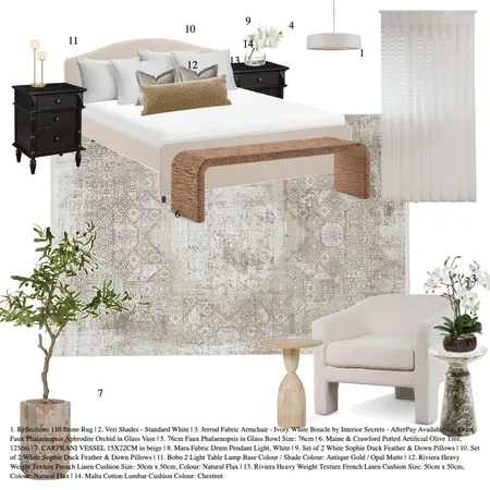 Bedroom 4 Interior Design Mood Board by jadeashleighx on Style Sourcebook