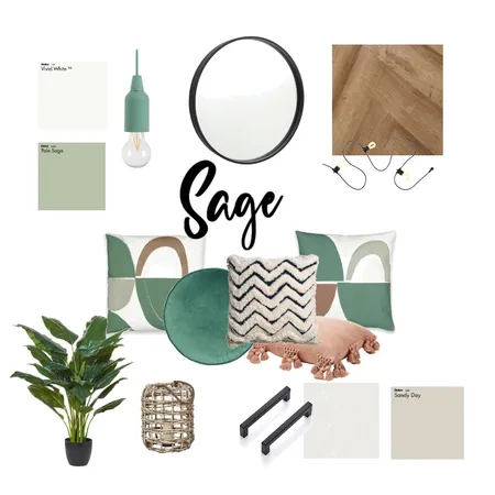Sage Interior Design Mood Board by mymoderndollshouse on Style Sourcebook
