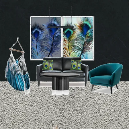 peacock Interior Design Mood Board by Cookie on Style Sourcebook