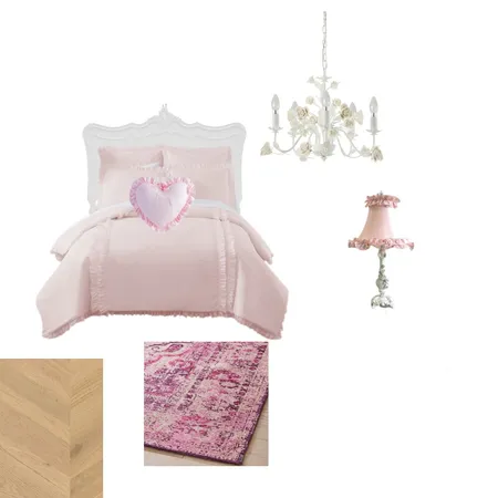 Shabby Chic Bedroom Interior Design Mood Board by bellafarid on Style Sourcebook