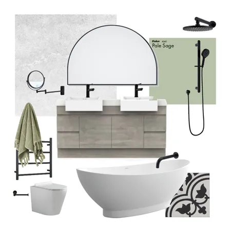 Sage Haven Interior Design Mood Board by Luxe Mirrors on Style Sourcebook