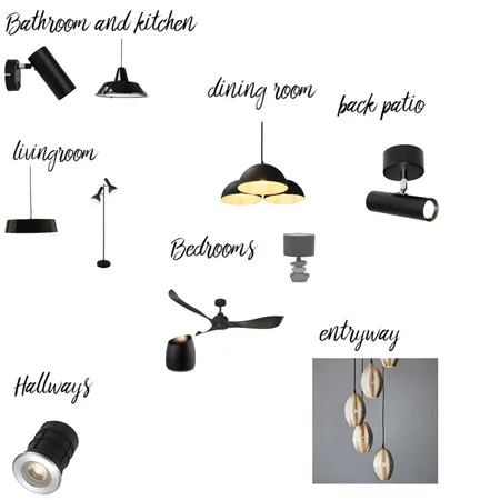 Lighting fixtures Interior Design Mood Board by Jkin3945 on Style Sourcebook