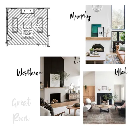 Great Room Interior Design Mood Board by 818Cholo on Style Sourcebook