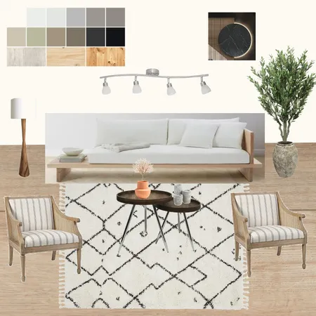 living 3 Interior Design Mood Board by FabTab on Style Sourcebook