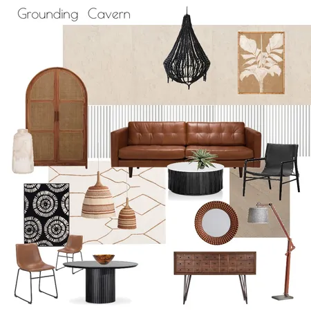 Grounding cavern Interior Design Mood Board by GK ESTÚDIO on Style Sourcebook