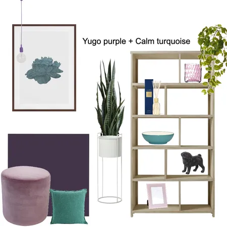 Yugo Purple + Calm Turquoise Interior Design Mood Board by Swoon on Style Sourcebook